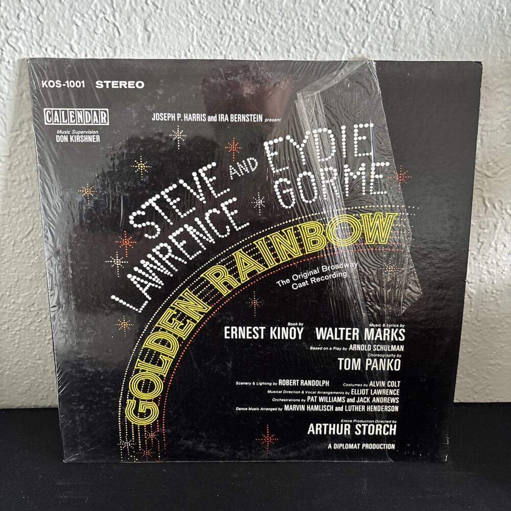 Golden Rainbow - Original Broadway Cast - Vinyl Record - KOS-1001 1st Pressing